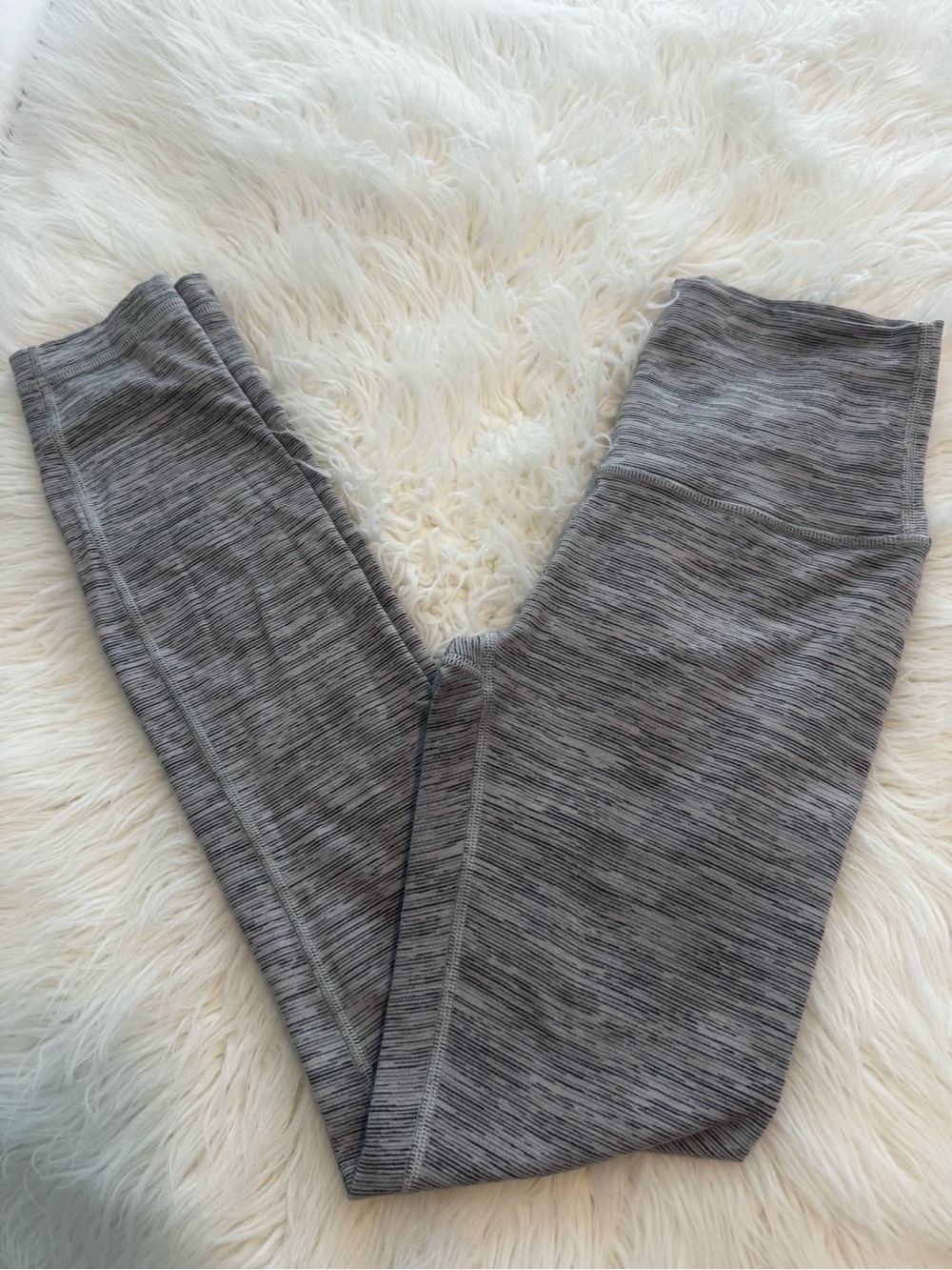 lululemon athletica Wunder under Gray Space-Dye Leggings